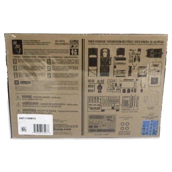 1963 CHEVROLET IMPALA SS 1/25 scale plastic model car AMT, NEW Requires Assembly - Picture 2 of 2